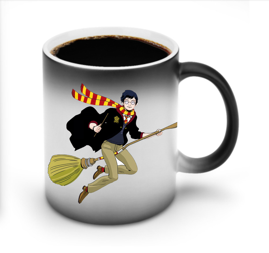 （画像用） Harry Potter ハリー・ポッターシリーズ 温度変色マグカップ