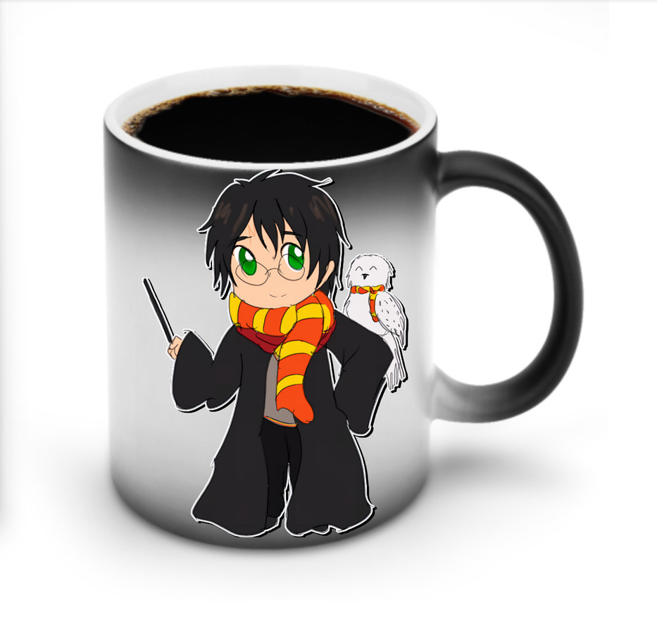 （画像用） Harry Potter ハリー・ポッターシリーズ 温度変色マグカップ