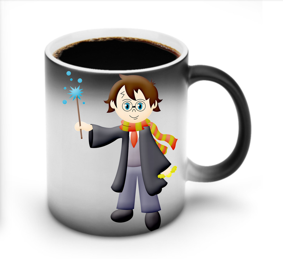 （画像用） Harry Potter ハリー・ポッターシリーズ 温度変色マグカップ