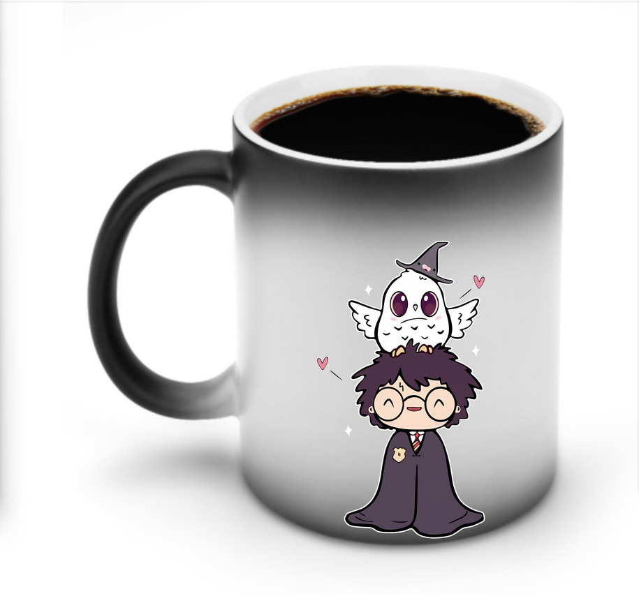（画像用） Harry Potter ハリー・ポッターシリーズ 温度変色マグカップ