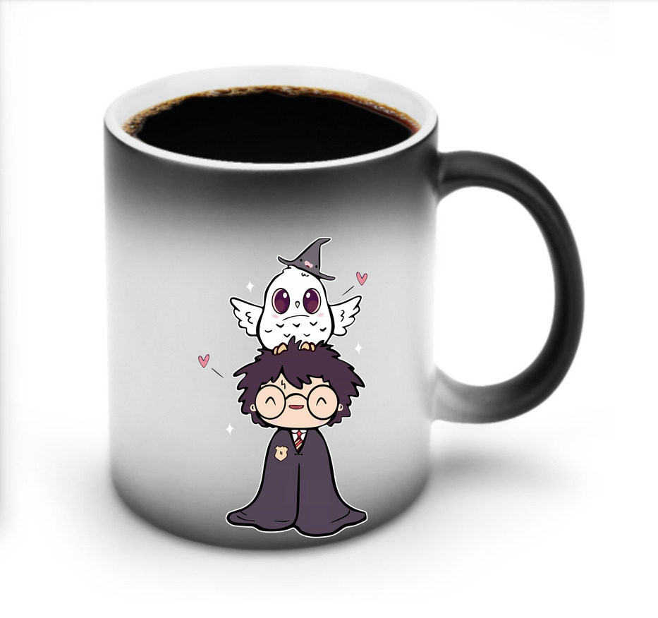 （画像用） Harry Potter ハリー・ポッターシリーズ 温度変色マグカップ