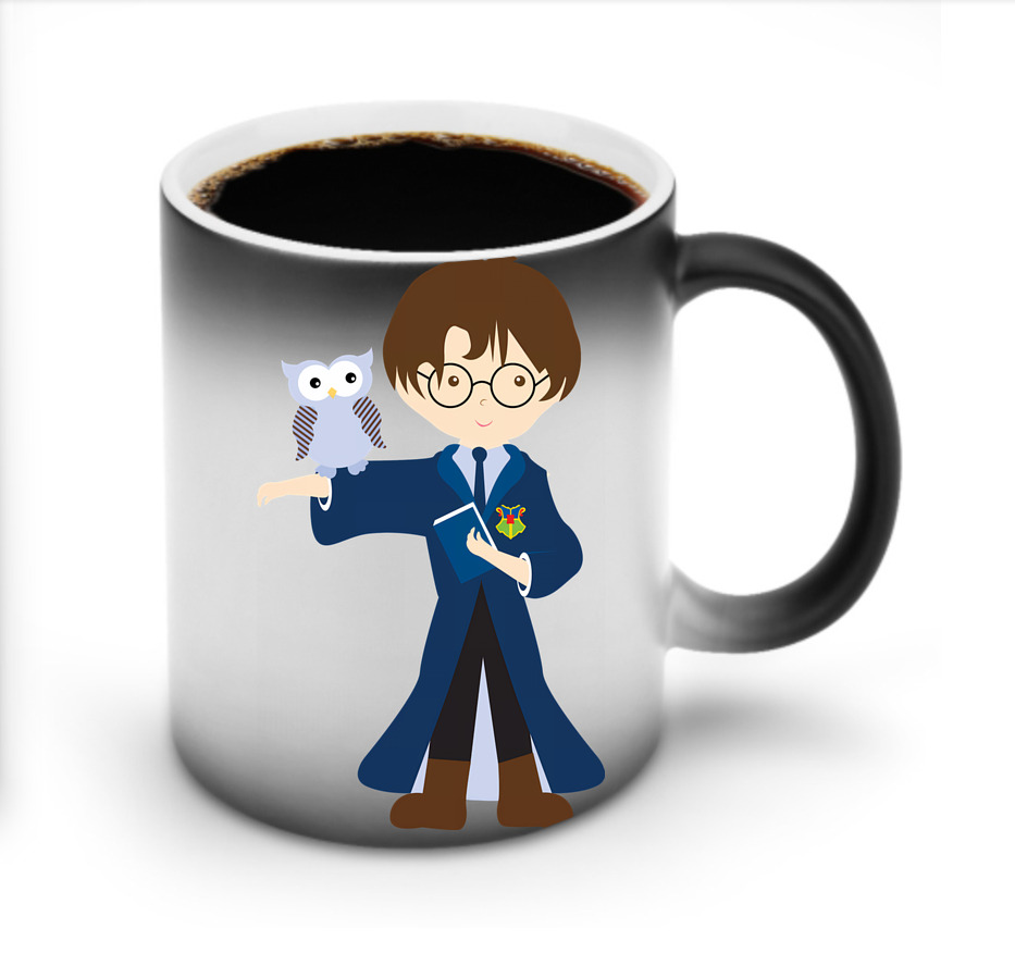 （画像用） Harry Potter ハリー・ポッターシリーズ 温度変色マグカップ