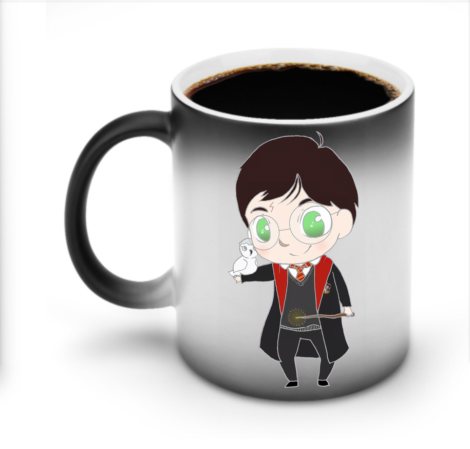 （画像用） Harry Potter ハリー・ポッターシリーズ 温度変色マグカップ