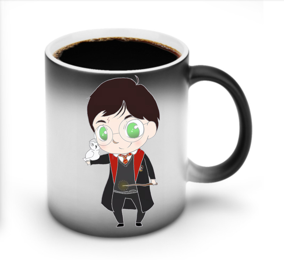 （画像用） Harry Potter ハリー・ポッターシリーズ 温度変色マグカップ
