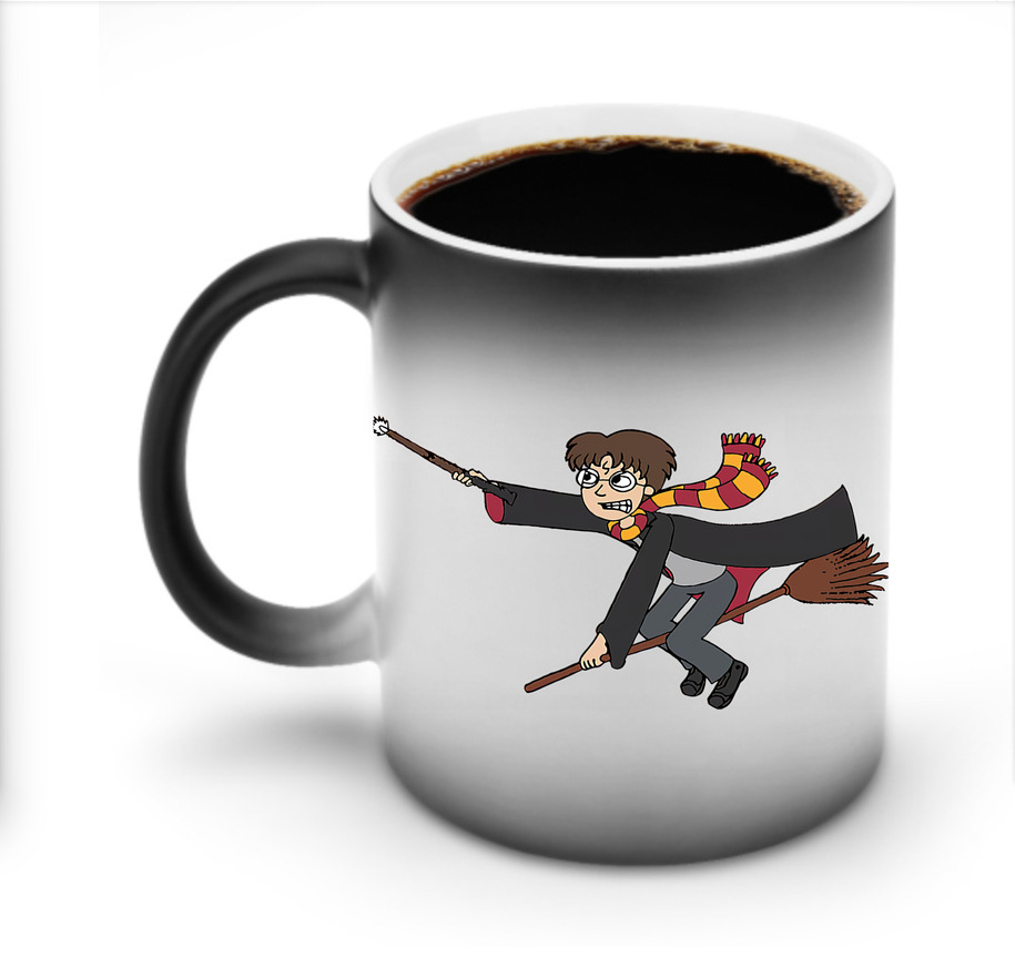 （画像用） Harry Potter ハリー・ポッターシリーズ 温度変色マグカップ