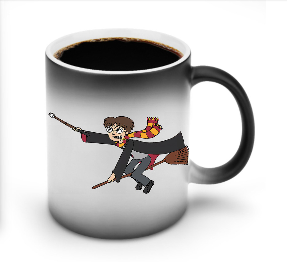 （画像用） Harry Potter ハリー・ポッターシリーズ 温度変色マグカップ