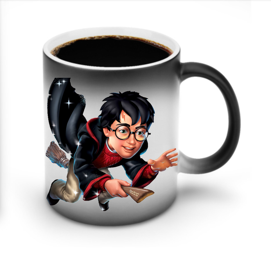 （画像用） Harry Potter ハリー・ポッターシリーズ 温度変色マグカップ