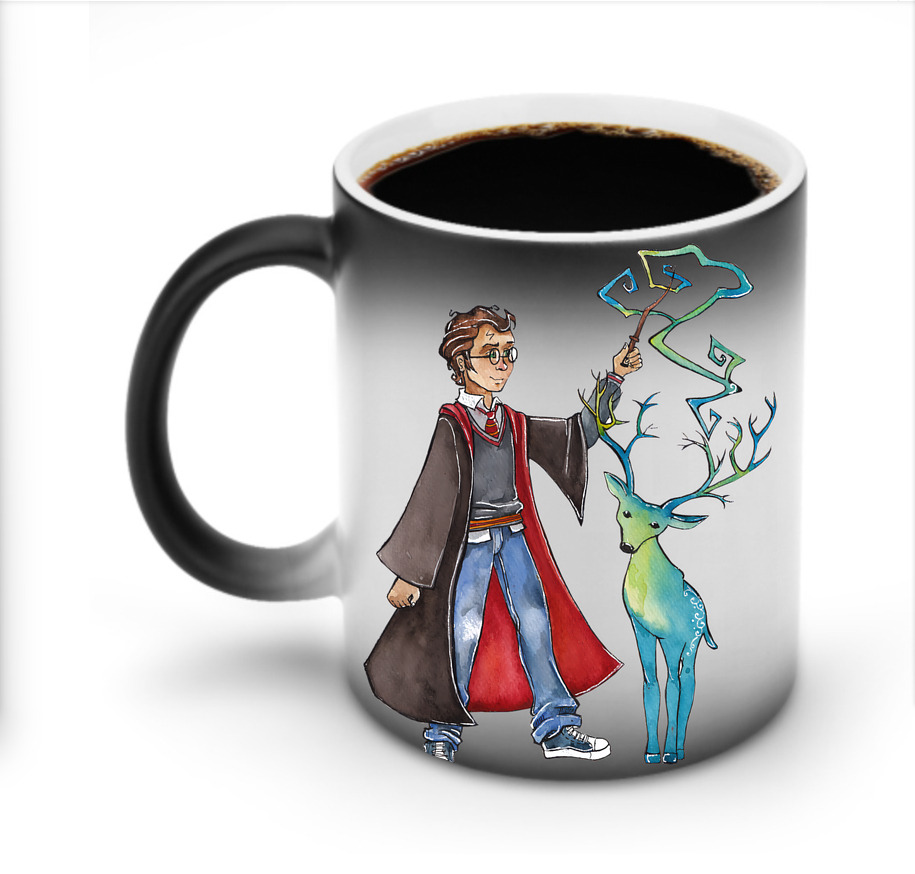 （画像用） Harry Potter ハリー・ポッターシリーズ 温度変色マグカップ