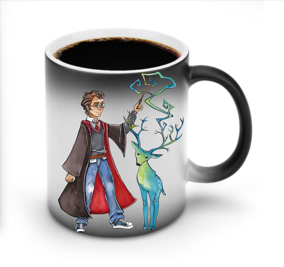 （画像用） Harry Potter ハリー・ポッターシリーズ 温度変色マグカップ