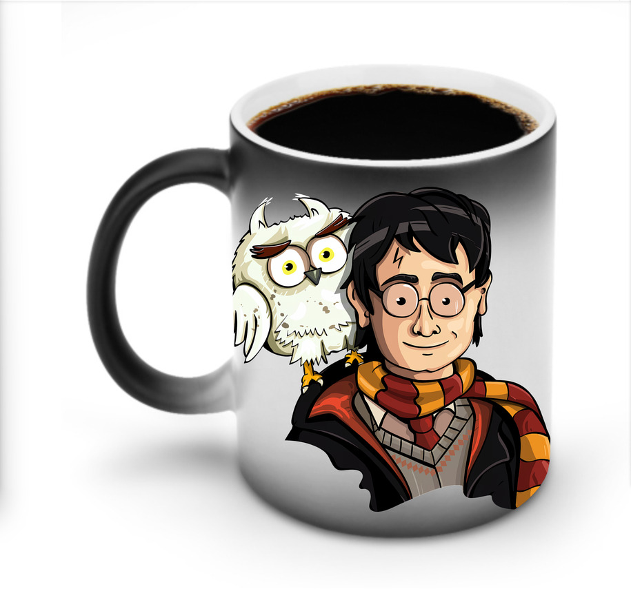 （画像用） Harry Potter ハリー・ポッターシリーズ 温度変色マグカップ