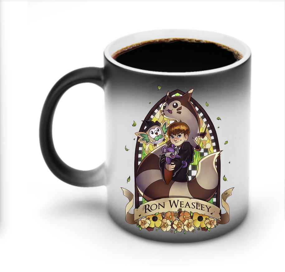 （画像用） Harry Potter ハリー・ポッターシリーズ 温度変色マグカップ