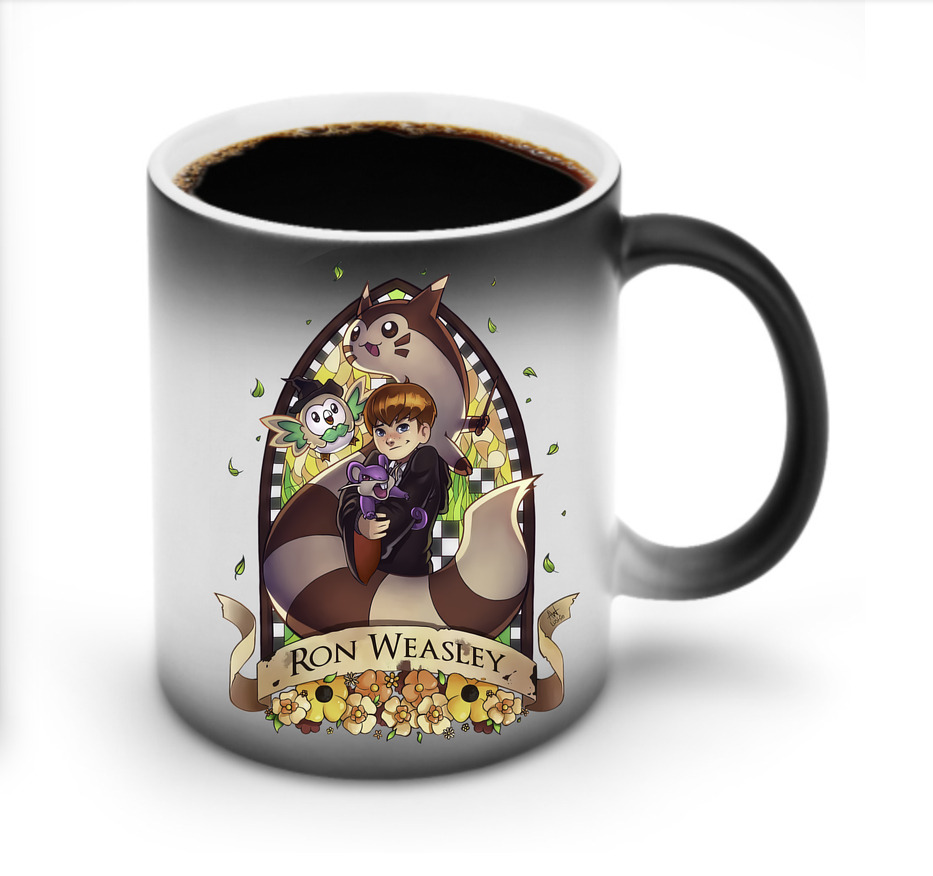 （画像用） Harry Potter ハリー・ポッターシリーズ 温度変色マグカップ