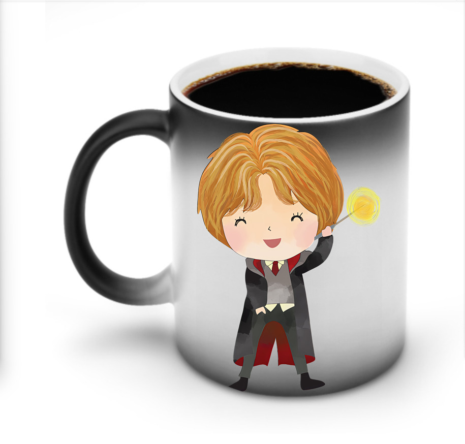 （画像用） Harry Potter ハリー・ポッターシリーズ 温度変色マグカップ