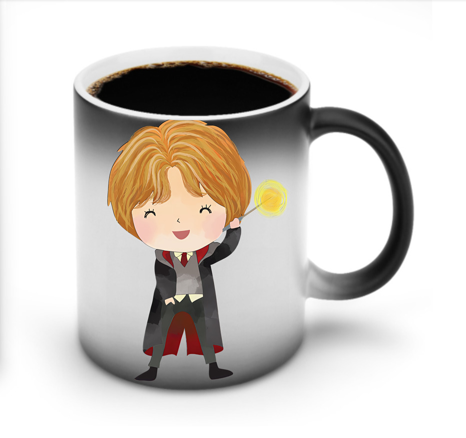 （画像用） Harry Potter ハリー・ポッターシリーズ 温度変色マグカップ