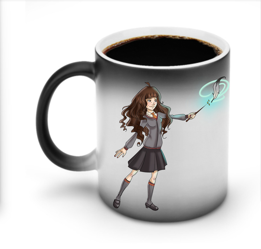 （画像用） Harry Potter ハリー・ポッターシリーズ 温度変色マグカップ
