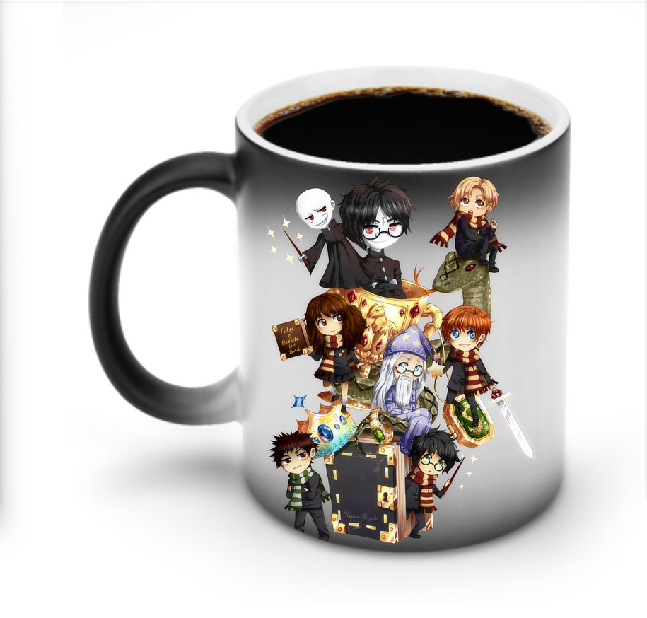 （画像用） Harry Potter ハリー・ポッターシリーズ 温度変色マグカップ