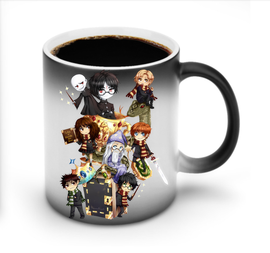 （画像用） Harry Potter ハリー・ポッターシリーズ 温度変色マグカップ