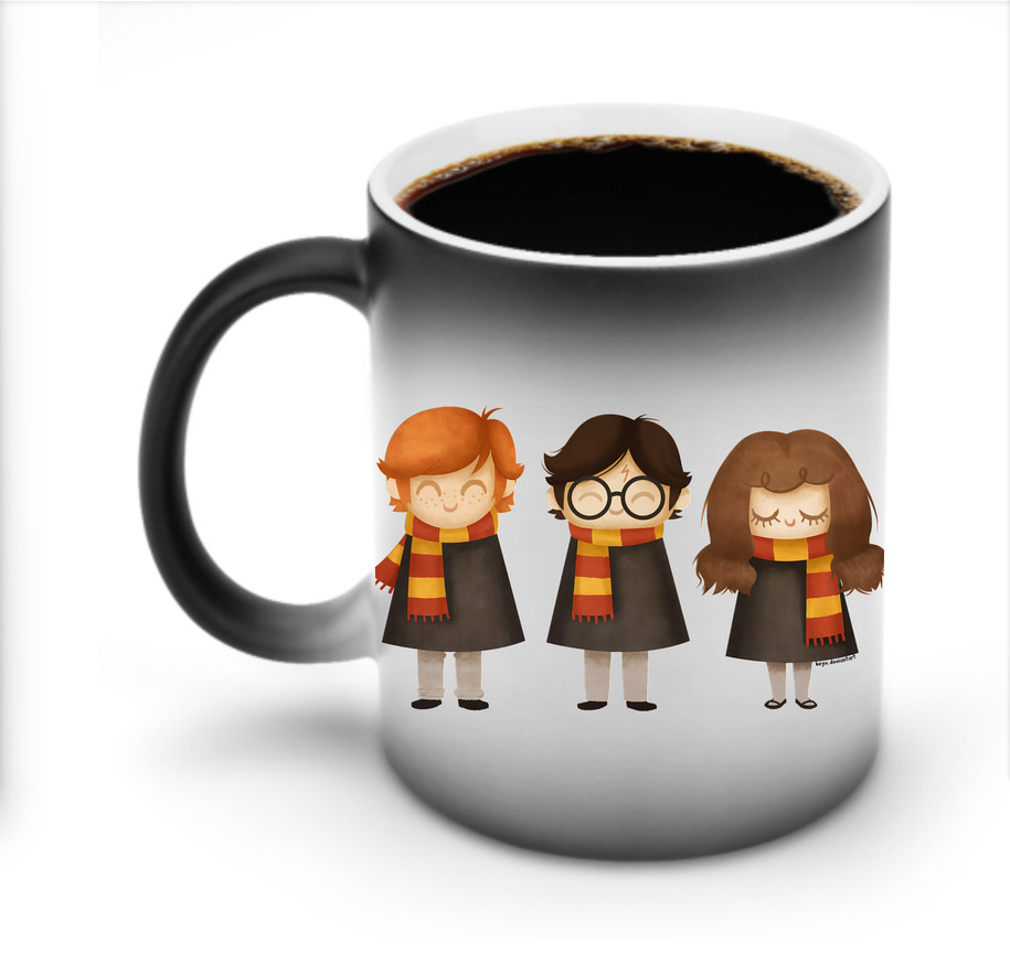 （画像用） Harry Potter ハリー・ポッターシリーズ 温度変色マグカップ