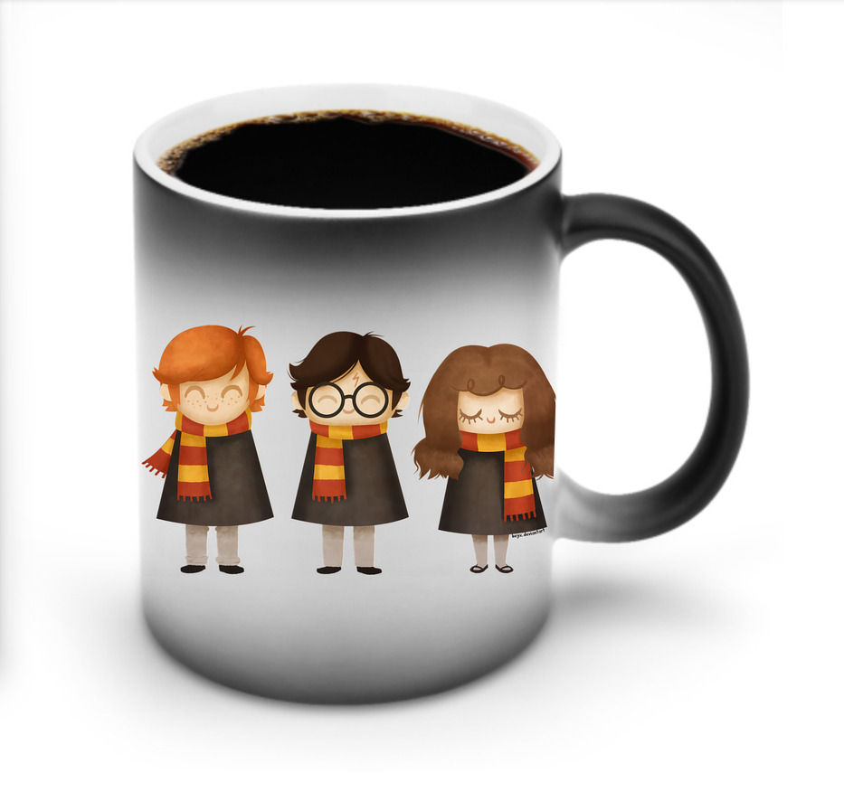 （画像用） Harry Potter ハリー・ポッターシリーズ 温度変色マグカップ