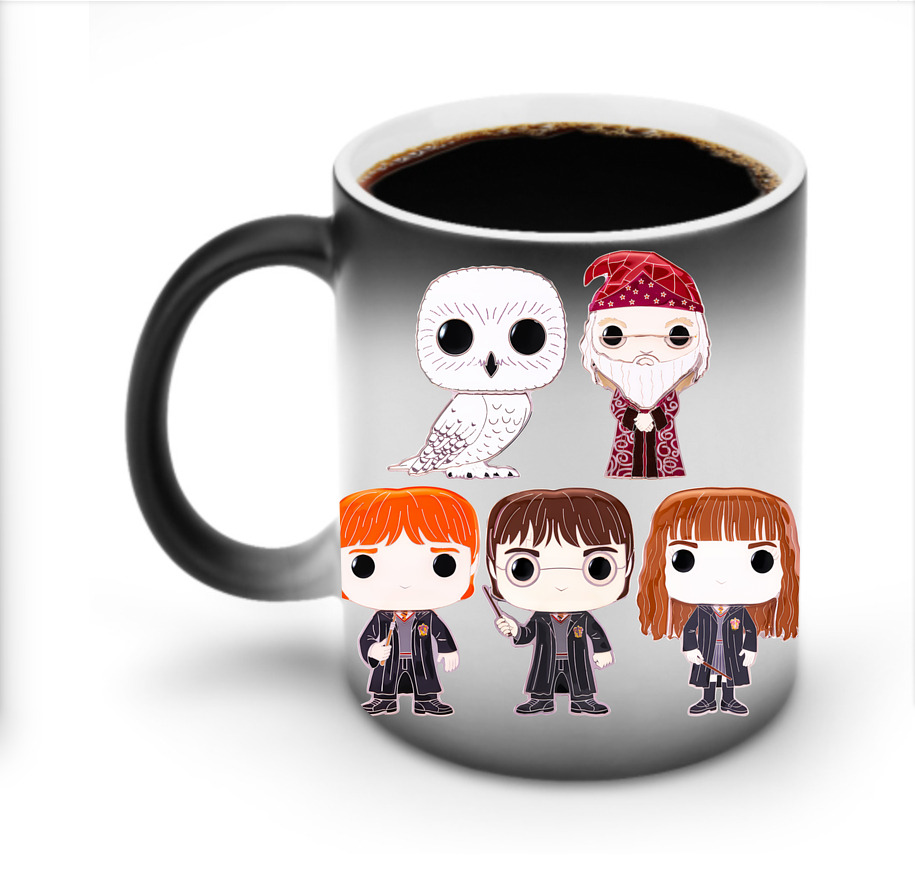（画像用） Harry Potter ハリー・ポッターシリーズ 温度変色マグカップ