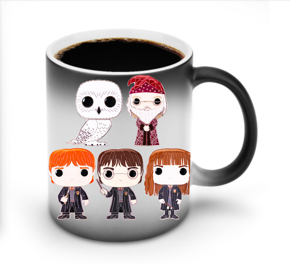 （画像用） Harry Potter ハリー・ポッターシリーズ 温度変色マグカップ