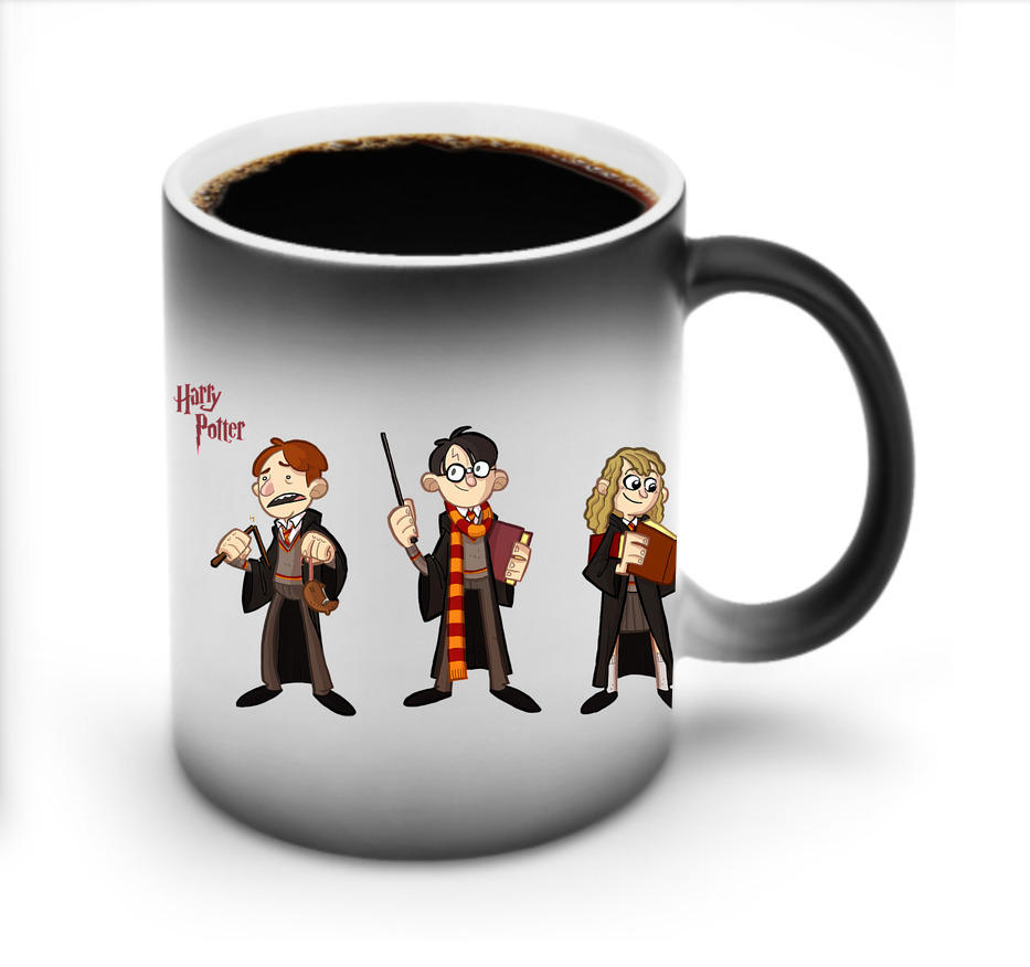 （画像用） Harry Potter ハリー・ポッターシリーズ 温度変色マグカップ
