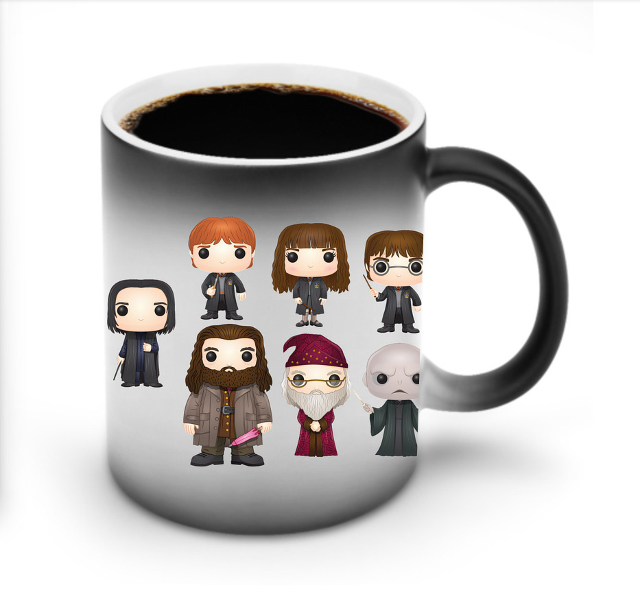 （画像用） Harry Potter ハリー・ポッターシリーズ 温度変色マグカップ