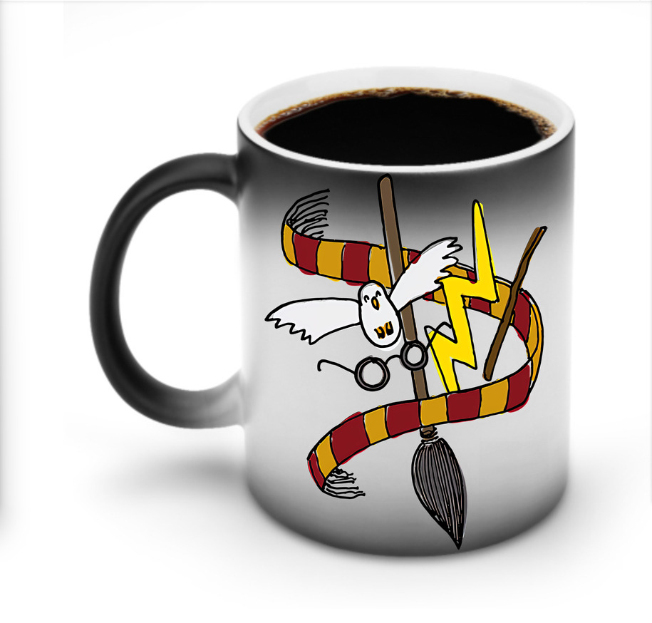 （画像用） Harry Potter ハリー・ポッターシリーズ 温度変色マグカップ