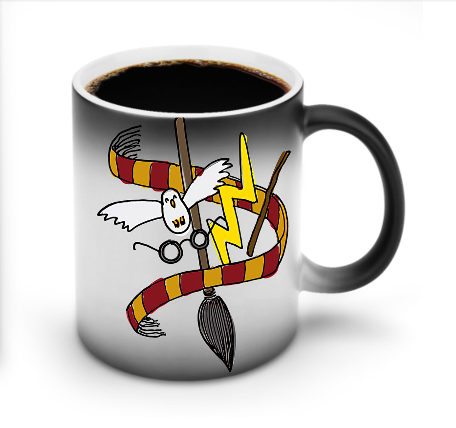 （画像用） Harry Potter ハリー・ポッターシリーズ 温度変色マグカップ