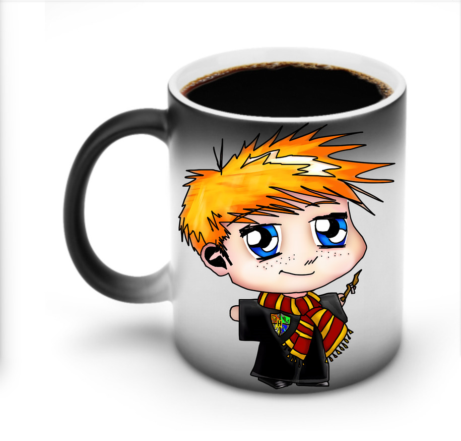 （画像用） Harry Potter ハリー・ポッターシリーズ 温度変色マグカップ