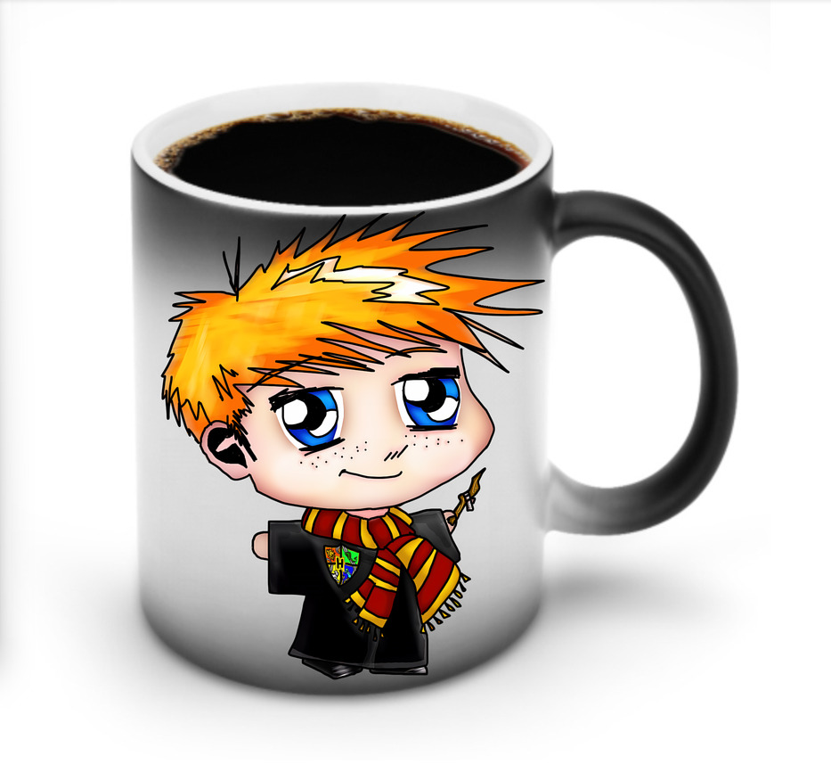 （画像用） Harry Potter ハリー・ポッターシリーズ 温度変色マグカップ