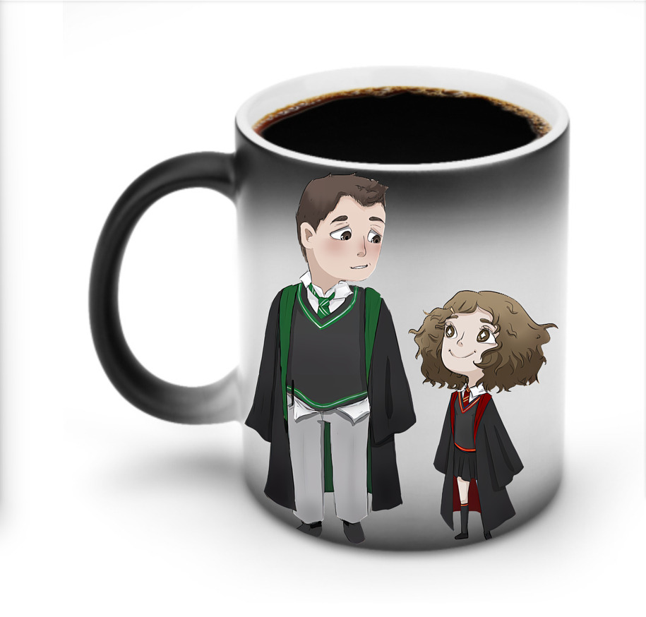 （画像用） Harry Potter ハリー・ポッターシリーズ 温度変色マグカップ