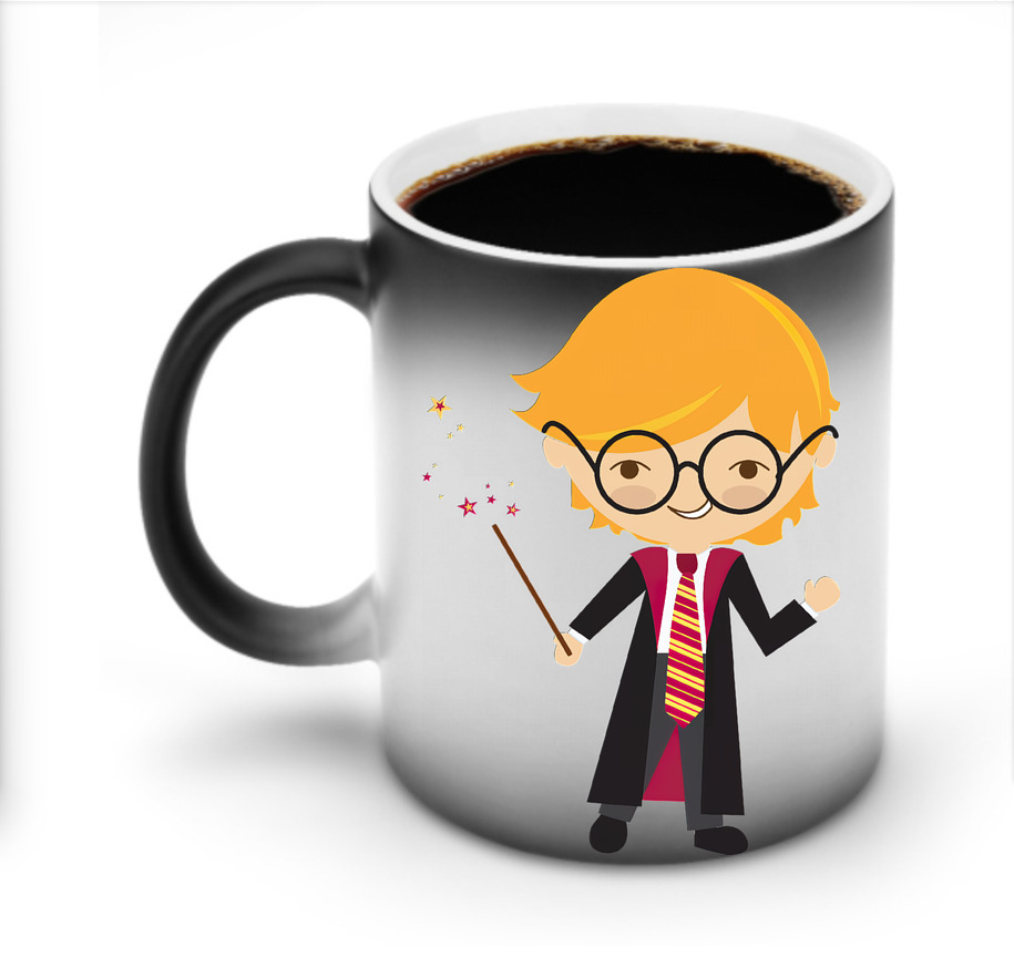 （画像用） Harry Potter ハリー・ポッターシリーズ 温度変色マグカップ