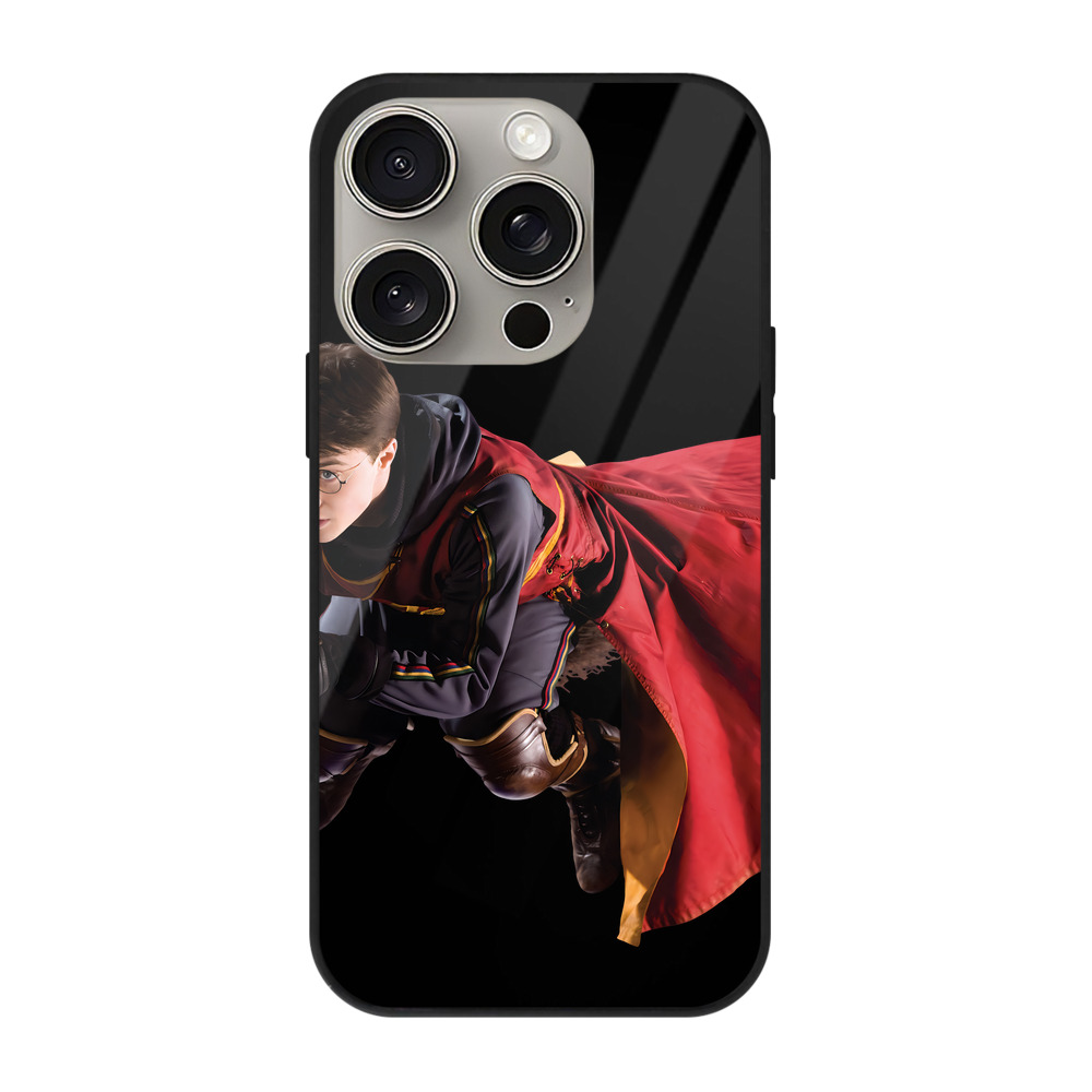 （画像用） Harry Potter ハリー・ポッターシリーズ 【iPhone15Pro対応】スマホケース 耐衝撃＆黄変防止 背面ガラス