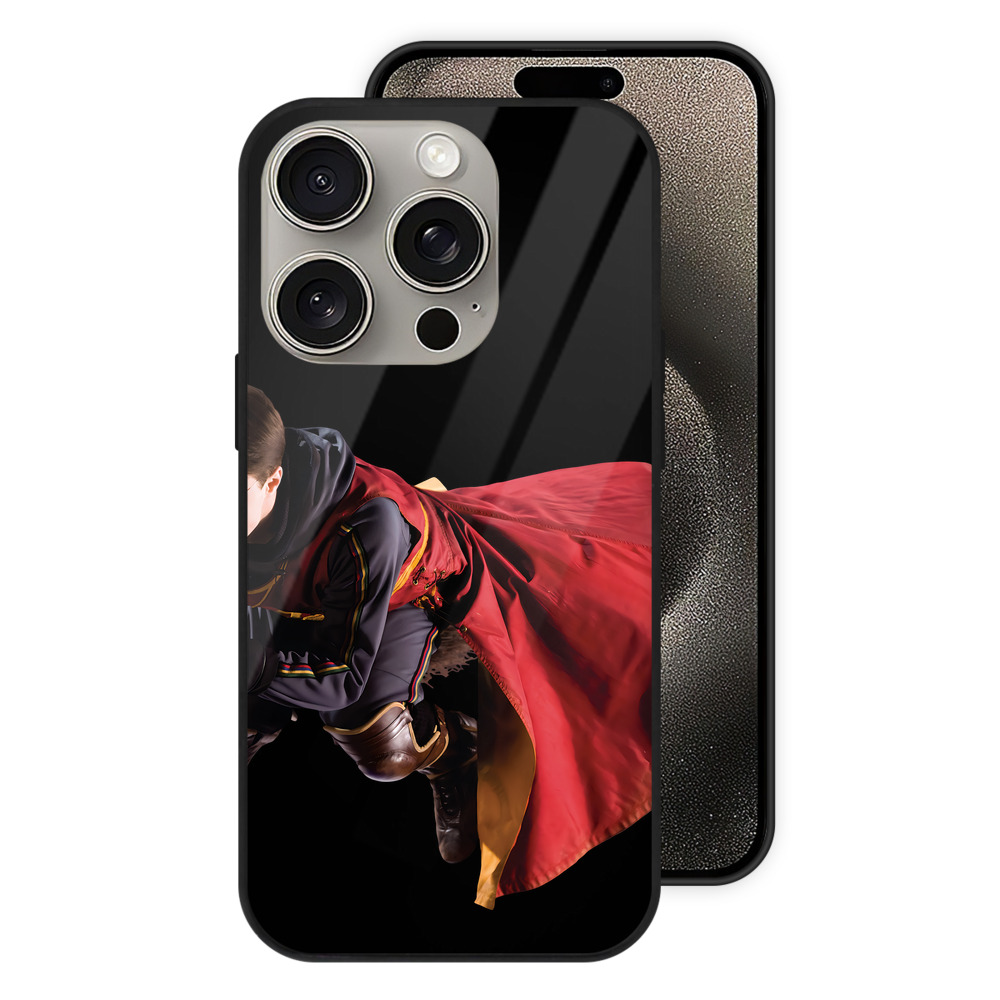 （画像用） Harry Potter ハリー・ポッターシリーズ 【iPhone15Pro対応】スマホケース 耐衝撃＆黄変防止 背面ガラス