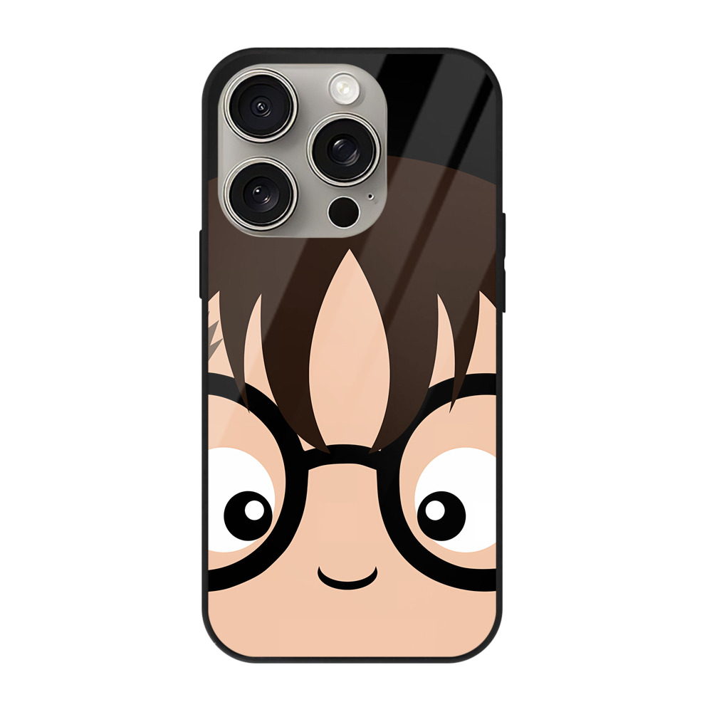 （画像用） Harry Potter ハリー・ポッターシリーズ 【iPhone15Pro対応】スマホケース 耐衝撃＆黄変防止 背面ガラス