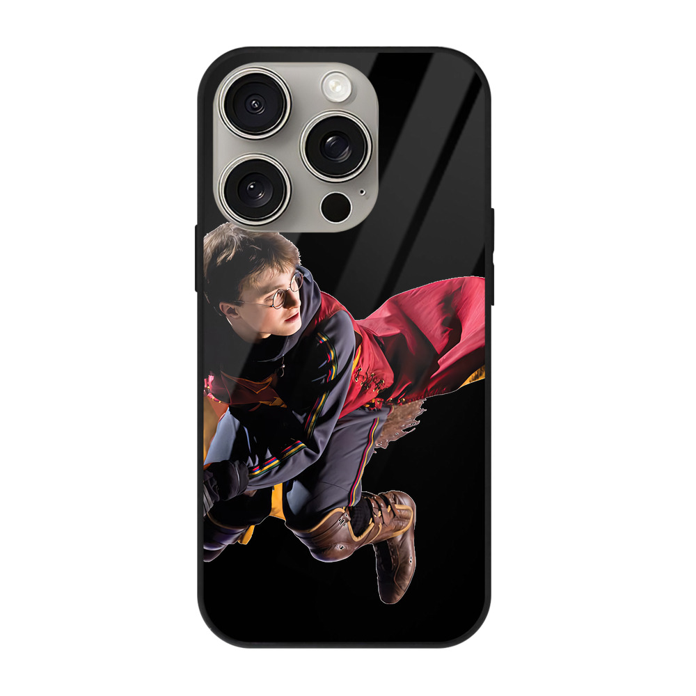 （画像用） Harry Potter ハリー・ポッターシリーズ 【iPhone15Pro対応】スマホケース 耐衝撃＆黄変防止 背面ガラス
