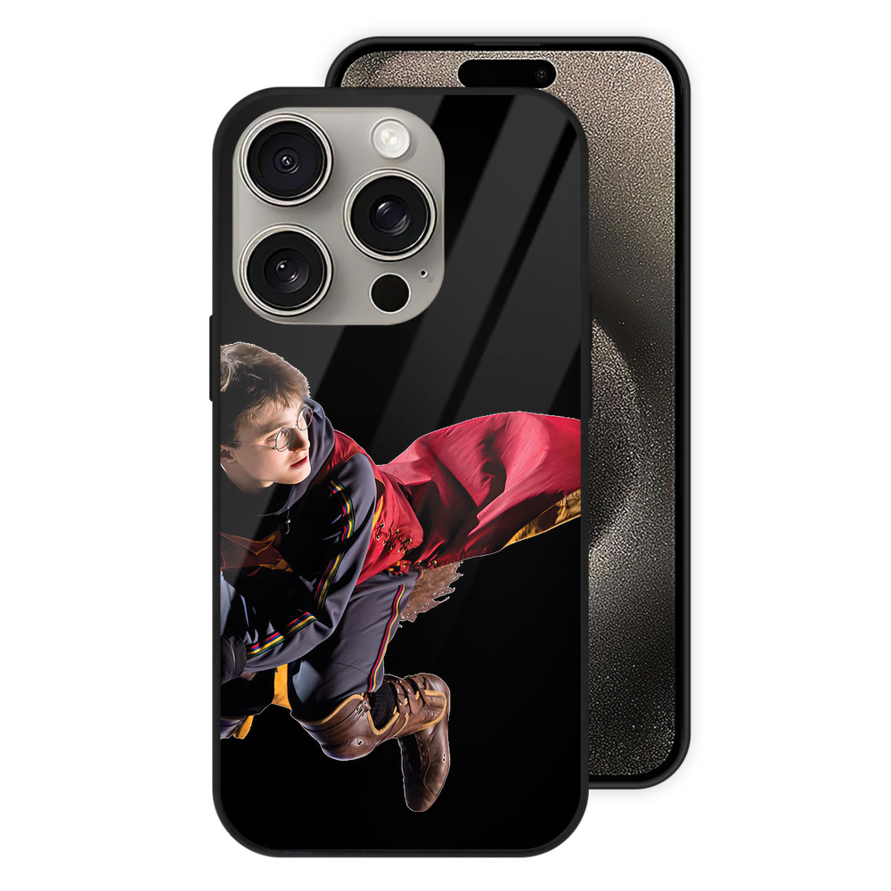 （画像用） Harry Potter ハリー・ポッターシリーズ 【iPhone15Pro対応】スマホケース 耐衝撃＆黄変防止 背面ガラス