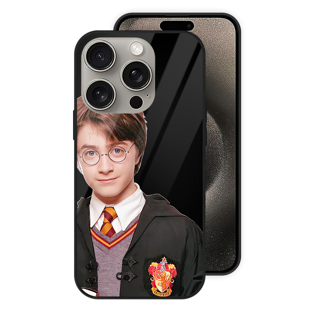 （画像用） Harry Potter ハリー・ポッターシリーズ 【iPhone15Pro対応】スマホケース 耐衝撃＆黄変防止 背面ガラス