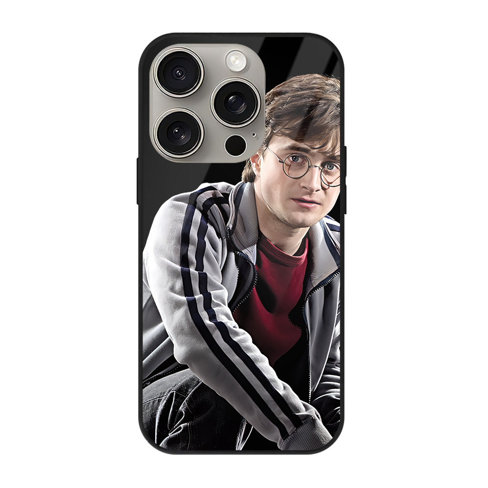 （画像用） Harry Potter ハリー・ポッターシリーズ 【iPhone15Pro対応】スマホケース 耐衝撃＆黄変防止 背面ガラス