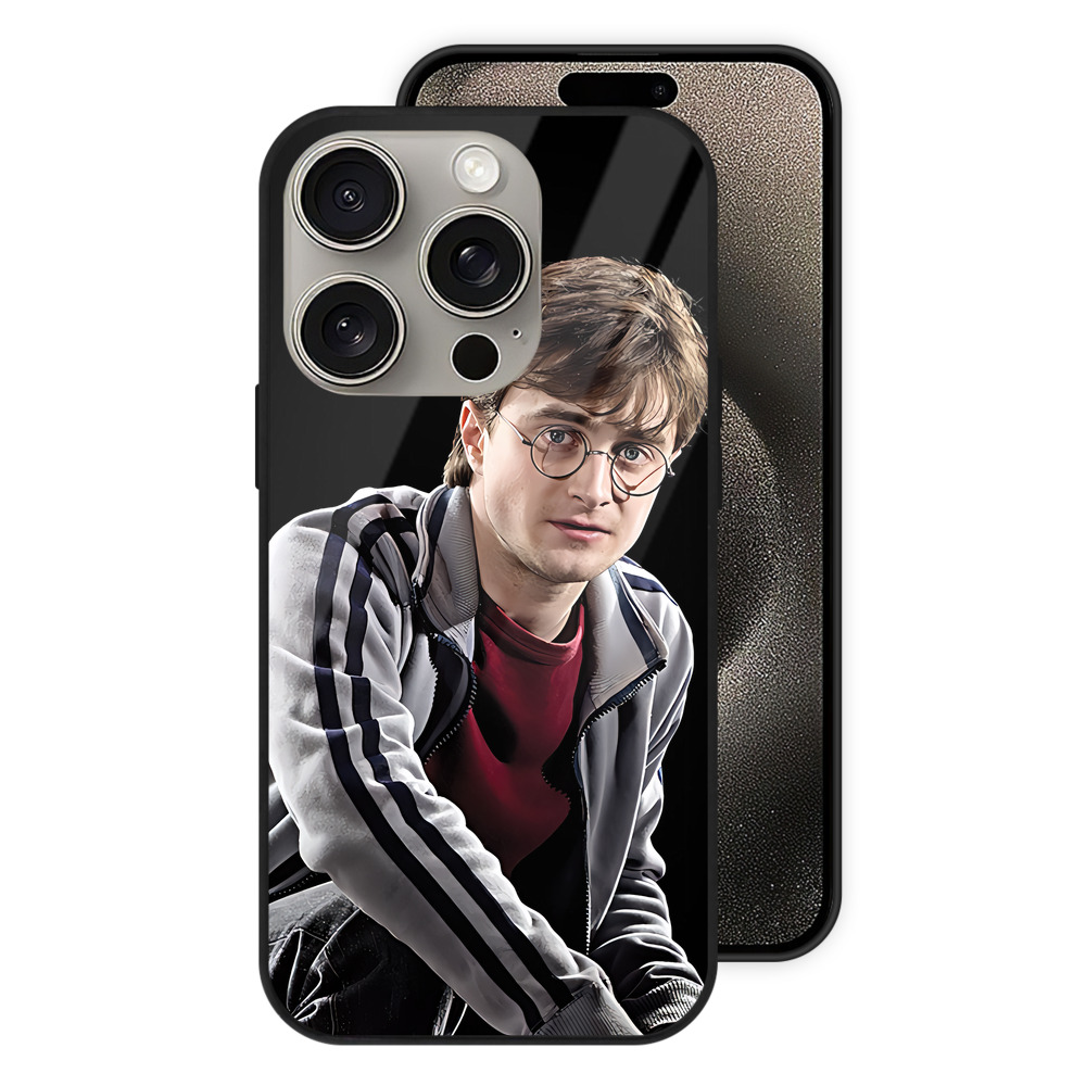（画像用） Harry Potter ハリー・ポッターシリーズ 【iPhone15Pro対応】スマホケース 耐衝撃＆黄変防止 背面ガラス