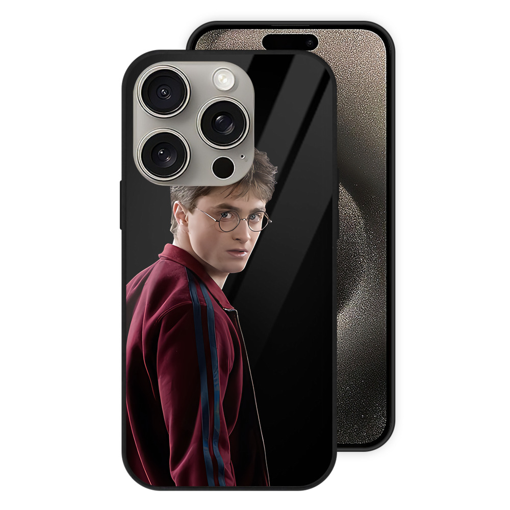 （画像用） Harry Potter ハリー・ポッターシリーズ 【iPhone15Pro対応】スマホケース 耐衝撃＆黄変防止 背面ガラス