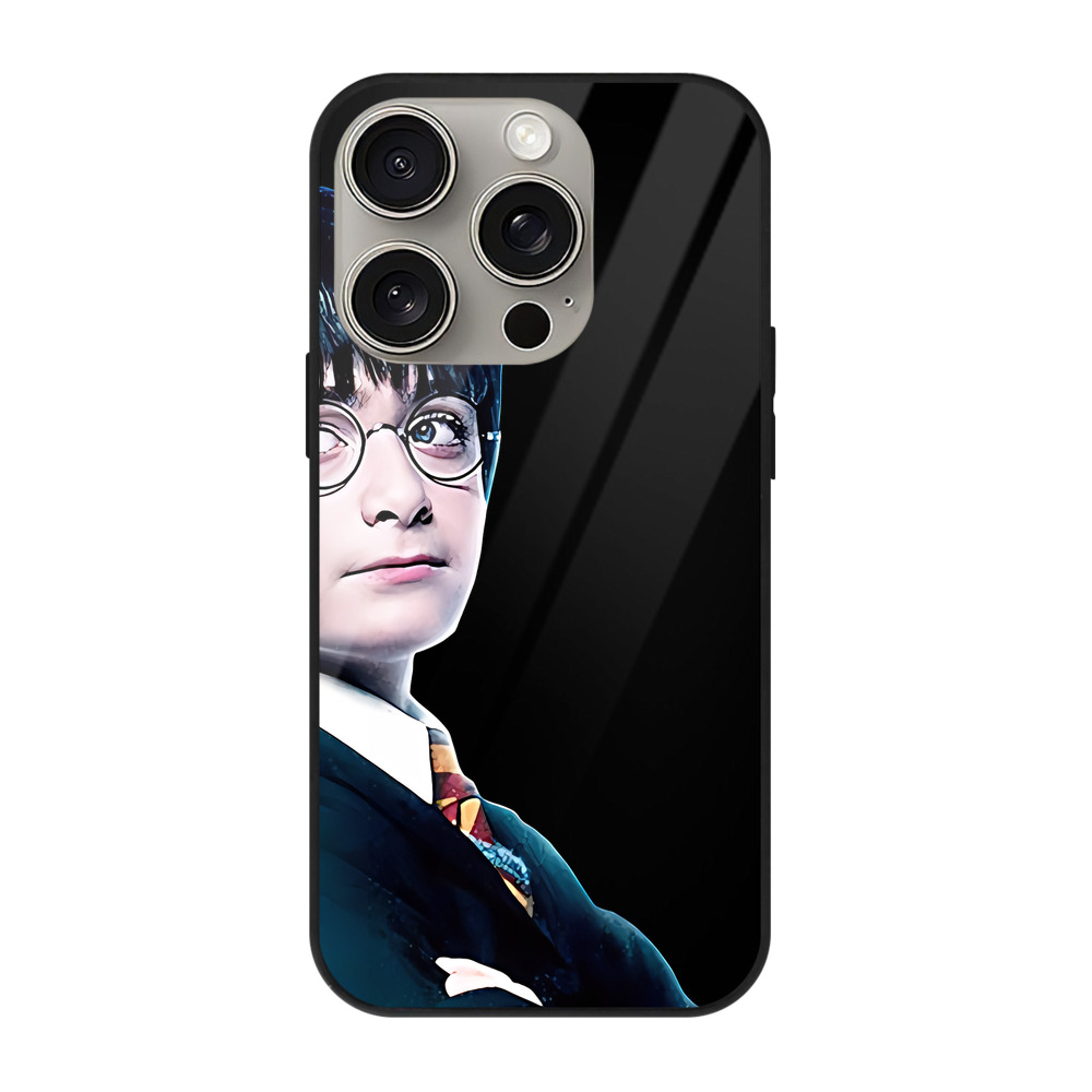 （画像用） Harry Potter ハリー・ポッターシリーズ 【iPhone15Pro対応】スマホケース 耐衝撃＆黄変防止 背面ガラス