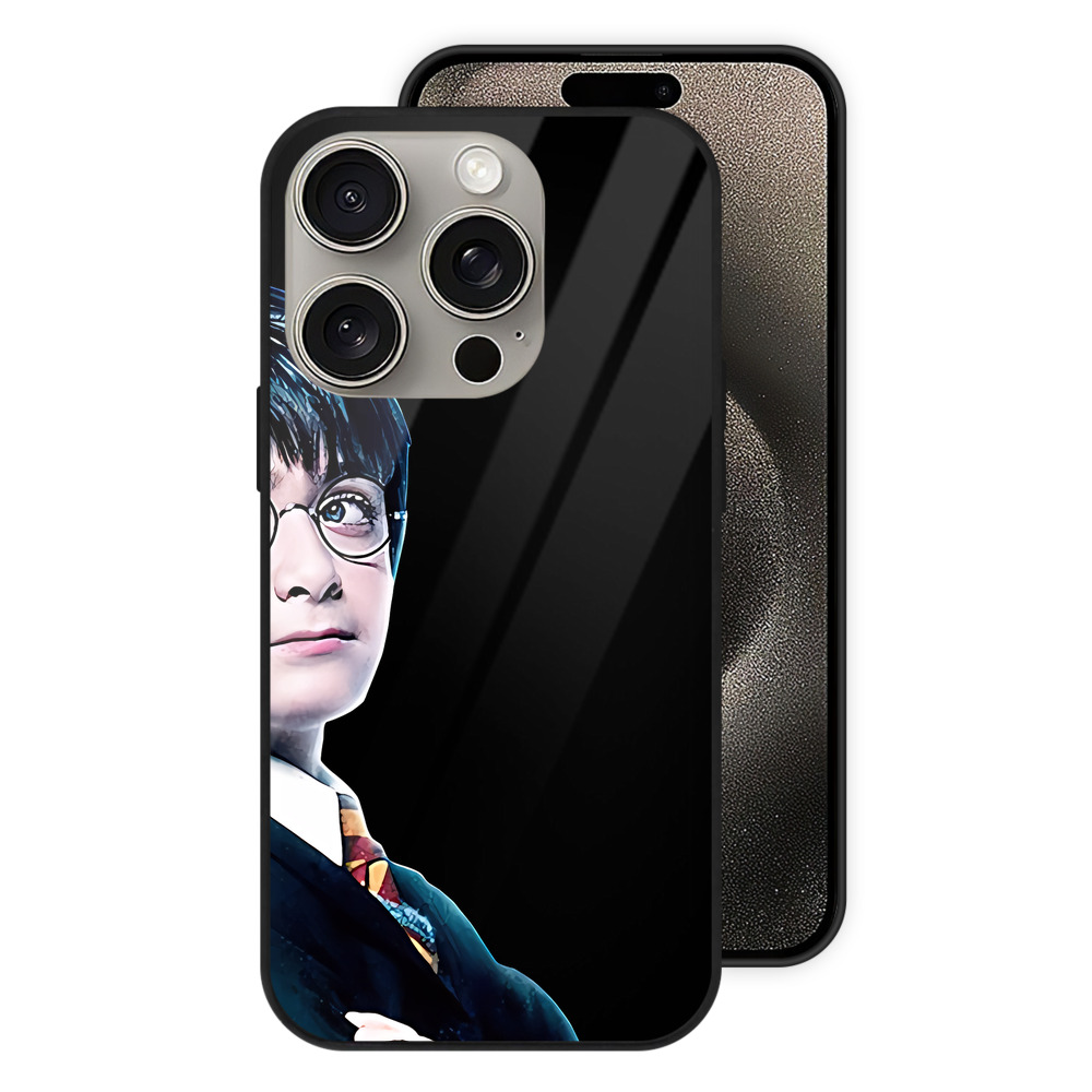 （画像用） Harry Potter ハリー・ポッターシリーズ 【iPhone15Pro対応】スマホケース 耐衝撃＆黄変防止 背面ガラス