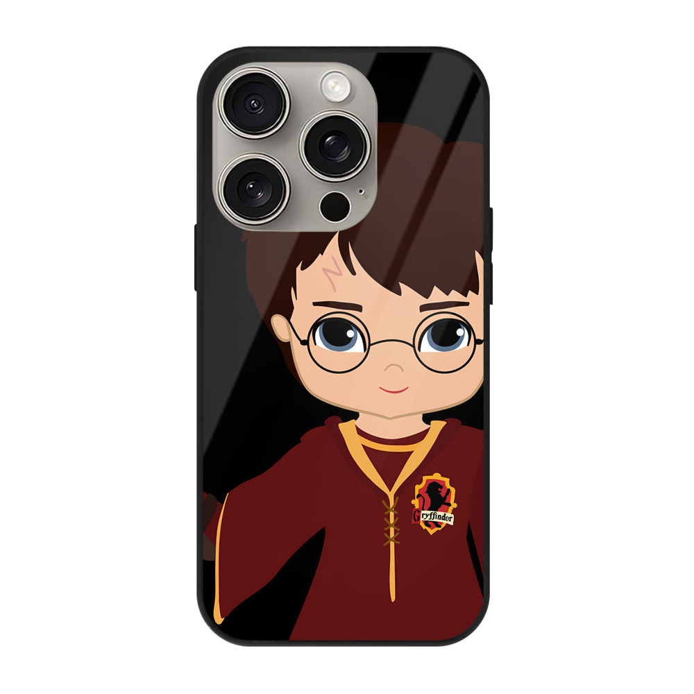 （画像用） Harry Potter ハリー・ポッターシリーズ 【iPhone15Pro対応】スマホケース 耐衝撃＆黄変防止 背面ガラス