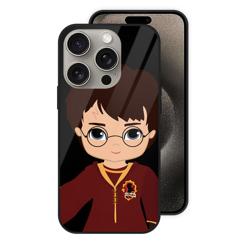 （画像用） Harry Potter ハリー・ポッターシリーズ 【iPhone15Pro対応】スマホケース 耐衝撃＆黄変防止 背面ガラス