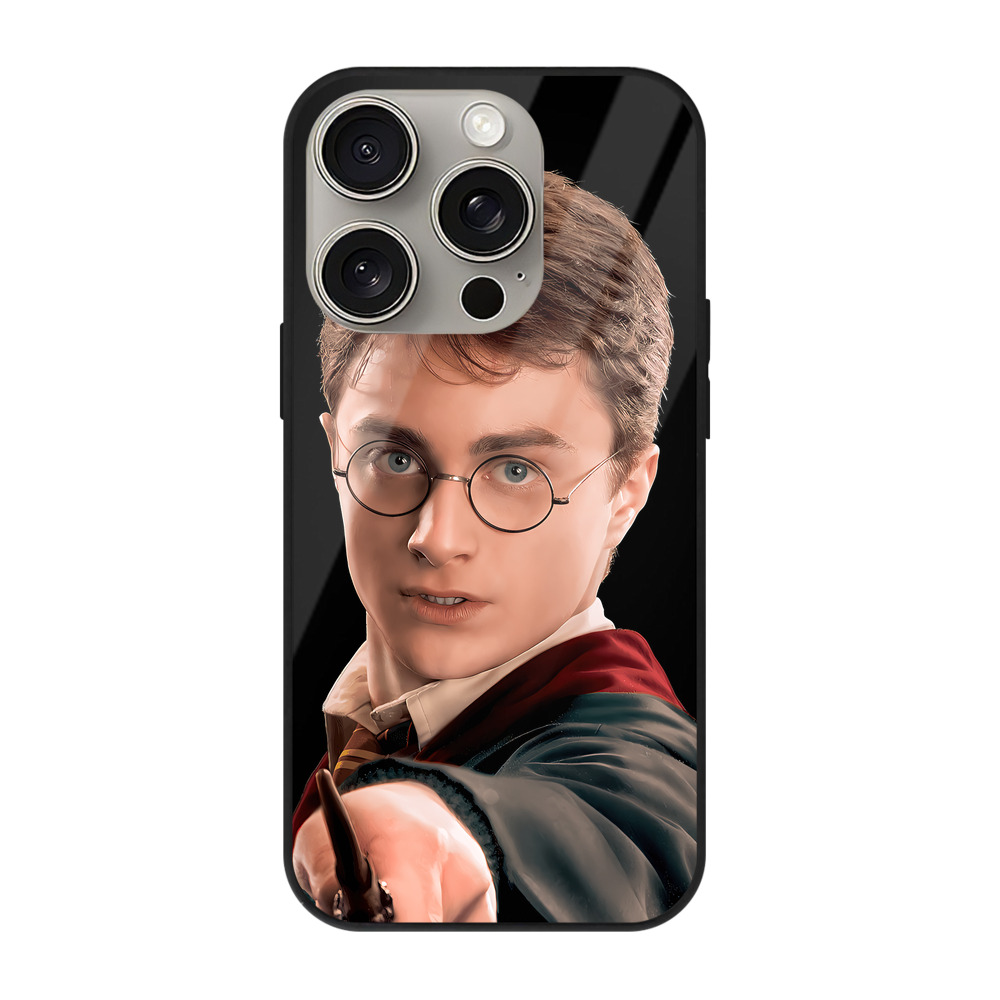 （画像用） Harry Potter ハリー・ポッターシリーズ 【iPhone15Pro対応】スマホケース 耐衝撃＆黄変防止 背面ガラス