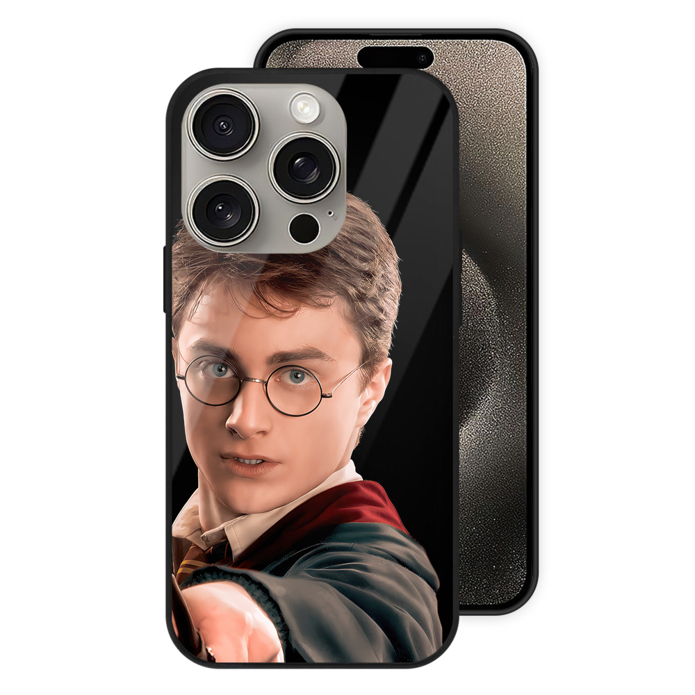 （画像用） Harry Potter ハリー・ポッターシリーズ 【iPhone15Pro対応】スマホケース 耐衝撃＆黄変防止 背面ガラス