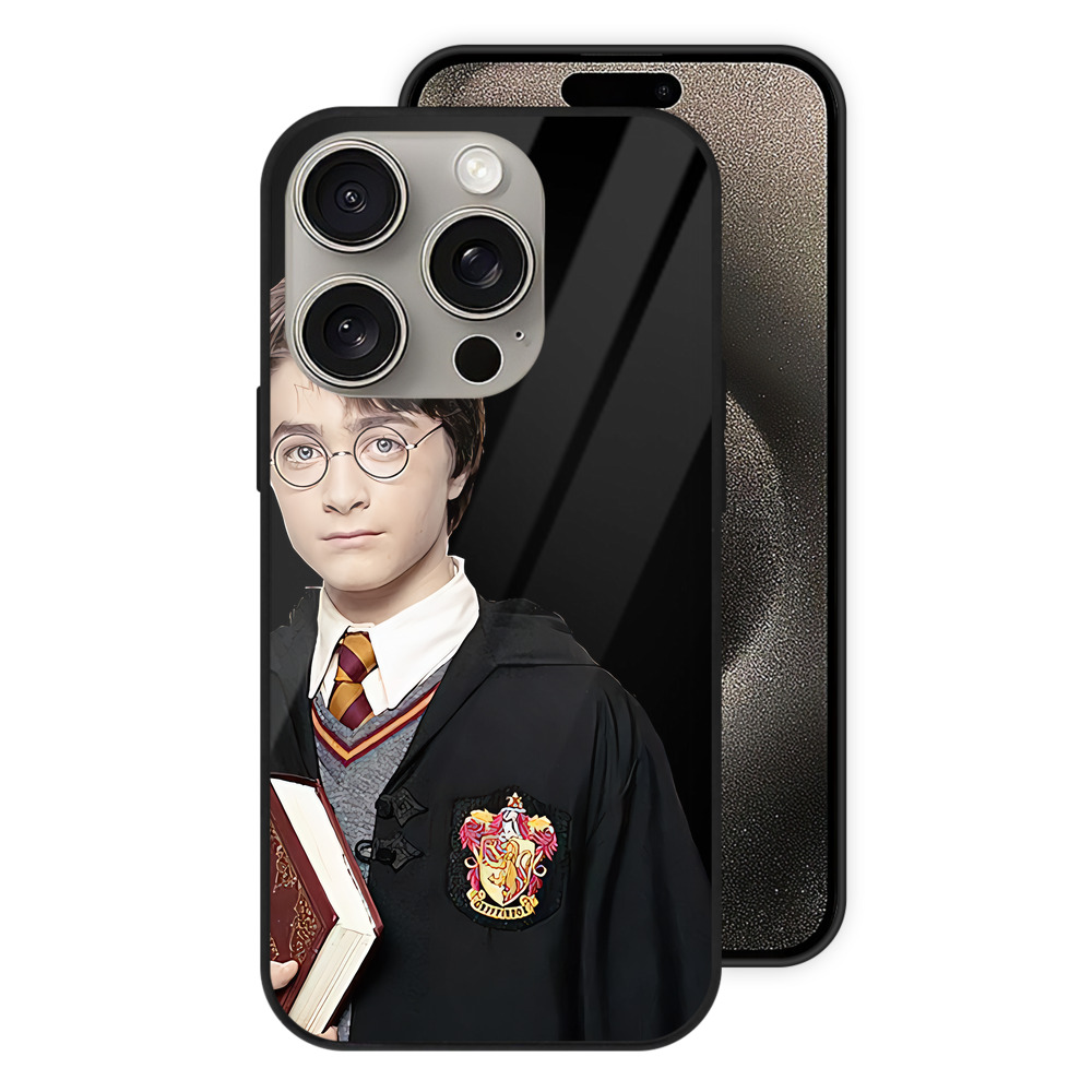 （画像用） Harry Potter ハリー・ポッターシリーズ 【iPhone15Pro対応】スマホケース 耐衝撃＆黄変防止 背面ガラス
