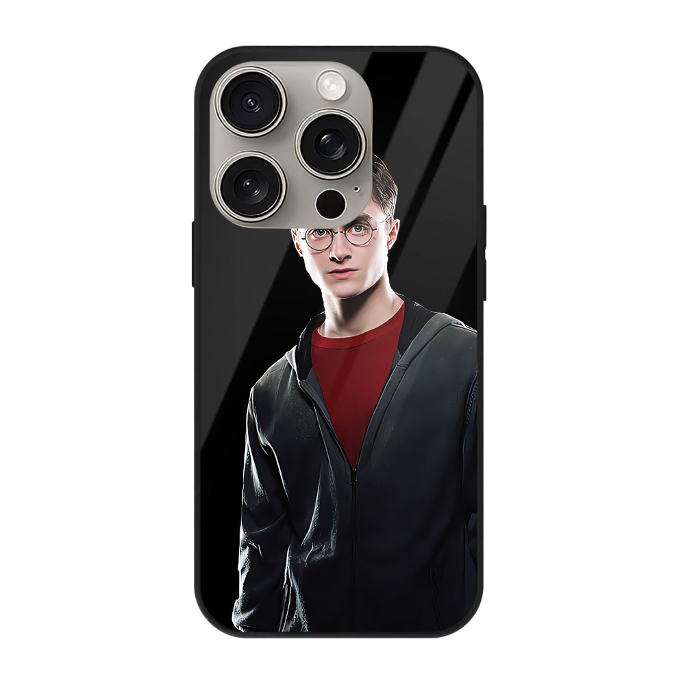 （画像用） Harry Potter ハリー・ポッターシリーズ 【iPhone15Pro対応】スマホケース 耐衝撃＆黄変防止 背面ガラス
